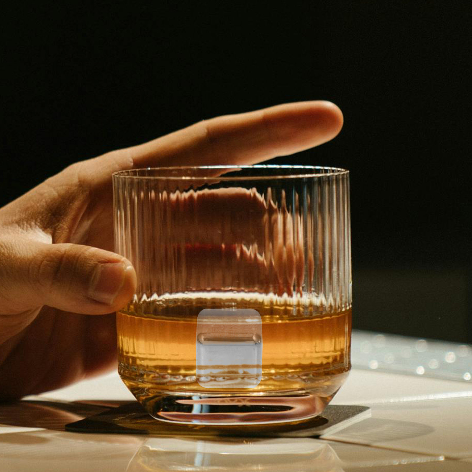 ステンレス製アイスキューブセット 1セット 再利用可能なウイ - Whiskey Stone Set のレビューと価格