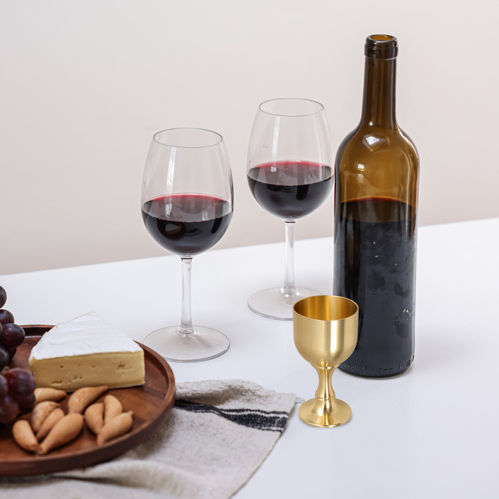 銅製ゴブレット ヴィンテージスタイル 繊細なレトロな酒器 多 - Wine Beer Whiskey のレビューと価格