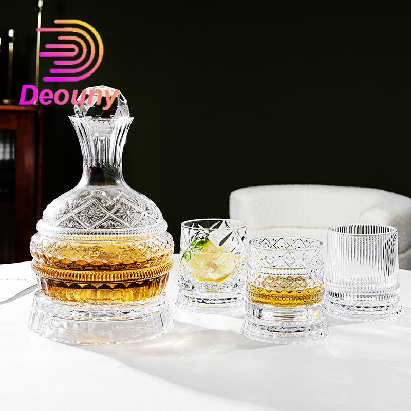 Deouny-ヨーロッパのスターダイヤモンド回転ワインデカン - Wine Beer Whiskey のレビューと価格
