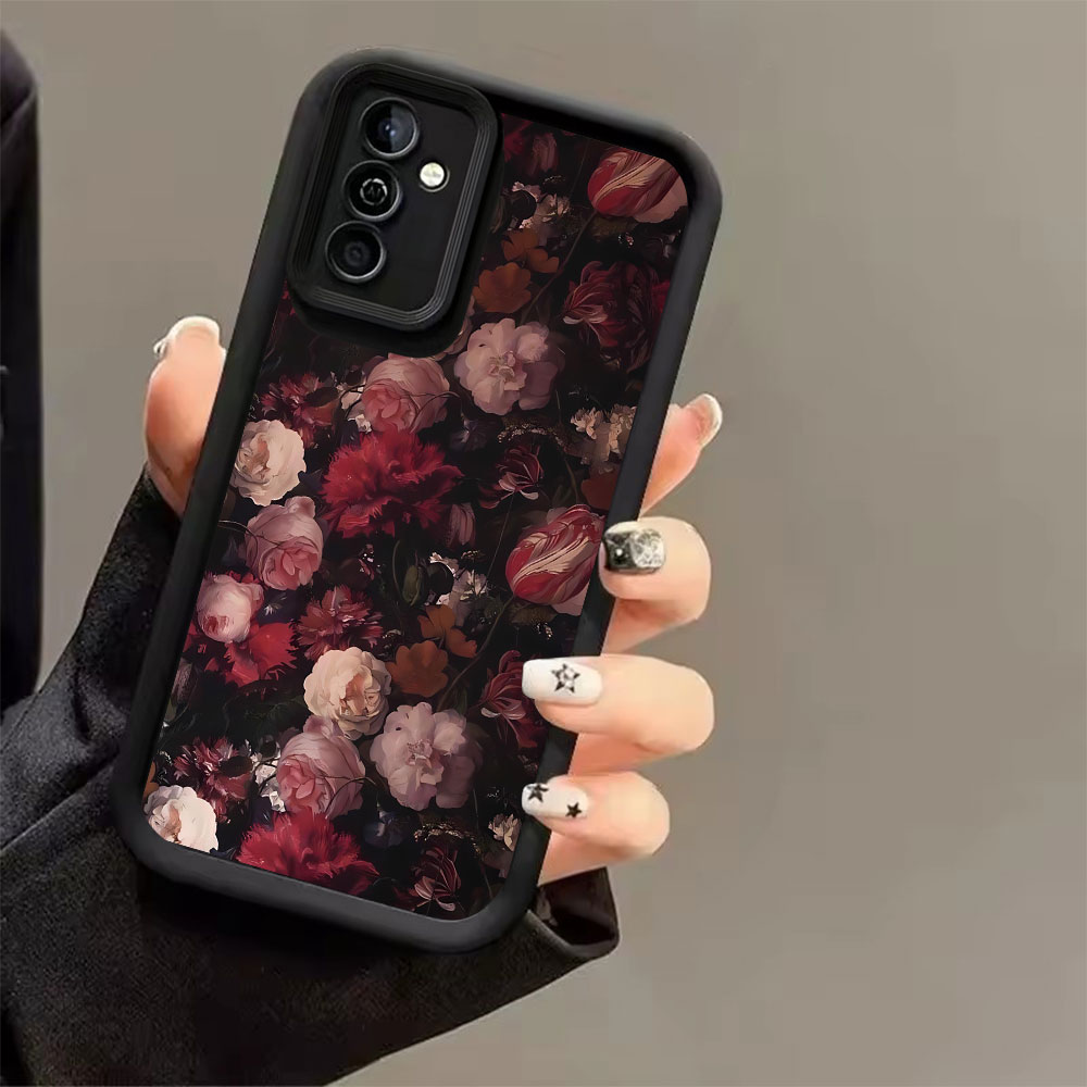 ワインレッドのバラ柄スマホケース Samsung Galax - Wine & Beer Shop Photos のレビューと価格