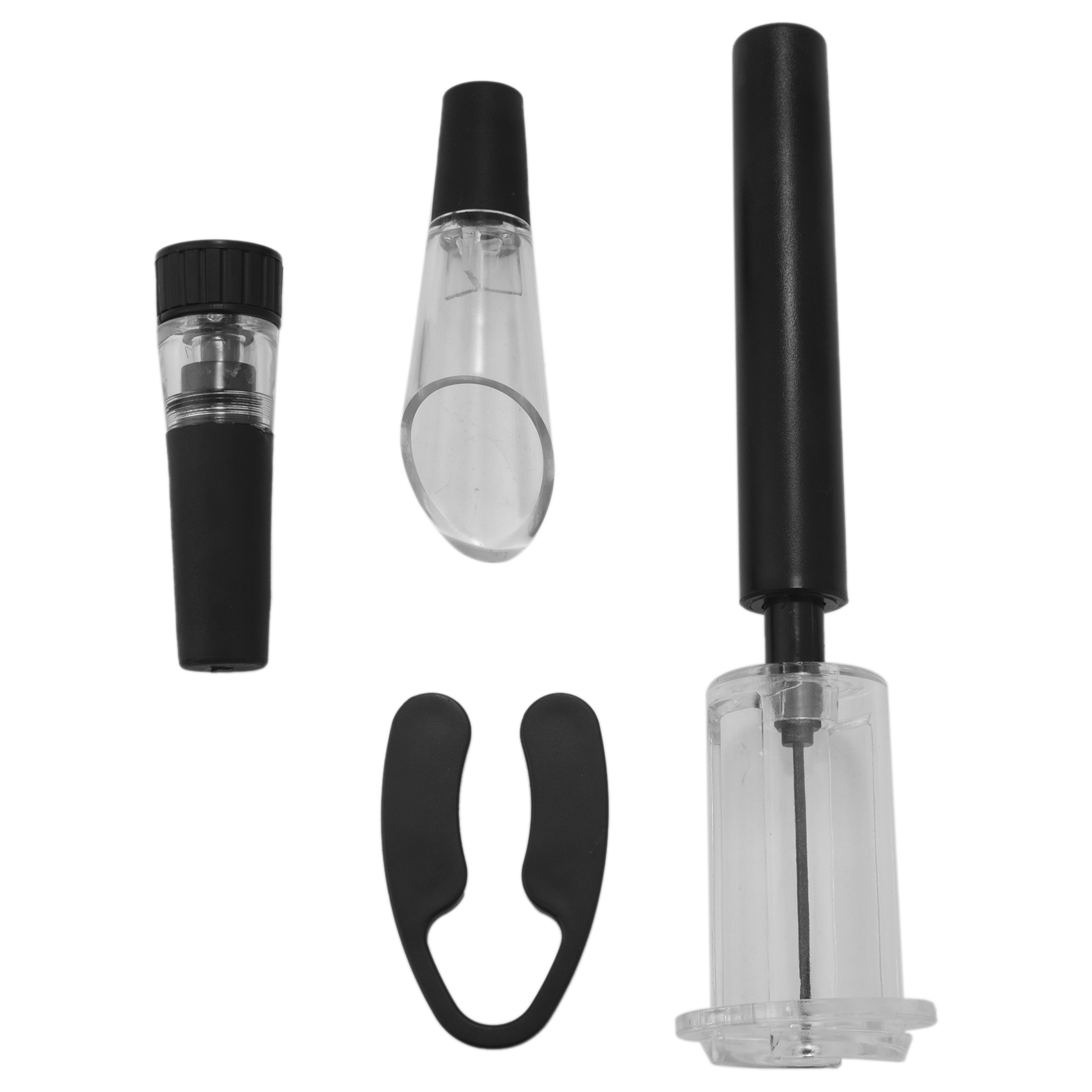 AEE8-4個入りワインオープナーセット、エアプレッシャーポ - Bottle Stopper Set のレビューと価格