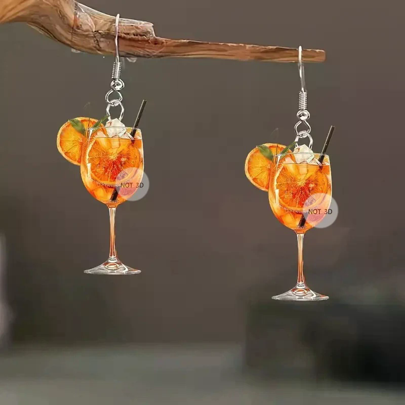 ファッション 2D フラットデザインイヤリングビール祭りワイ - Beer And Wine Festival のレビューと価格
