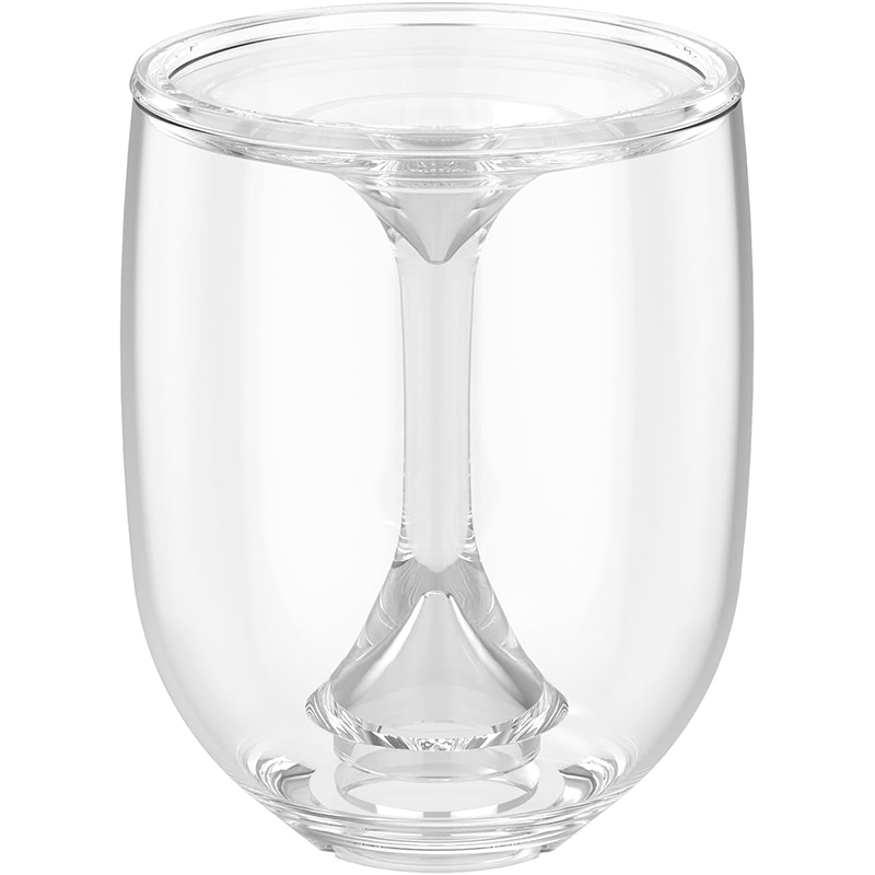 折りたたみワイングラス透明食品グレードプラスチックワイングラ - Wine & Beer Shop Photos のレビューと価格