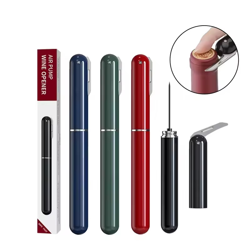 ポータブルハンドヘルド2-in-1エアプレッシャーワインオー - Wine&Beer Help のレビューと価格
